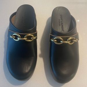 Saint Laurent Paris Clogs, size 37.5